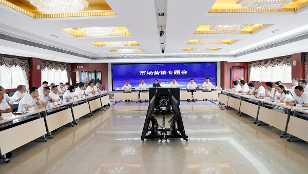 上海尊龙凯时人生就是搏召开市场营销“百日攻坚”动员会